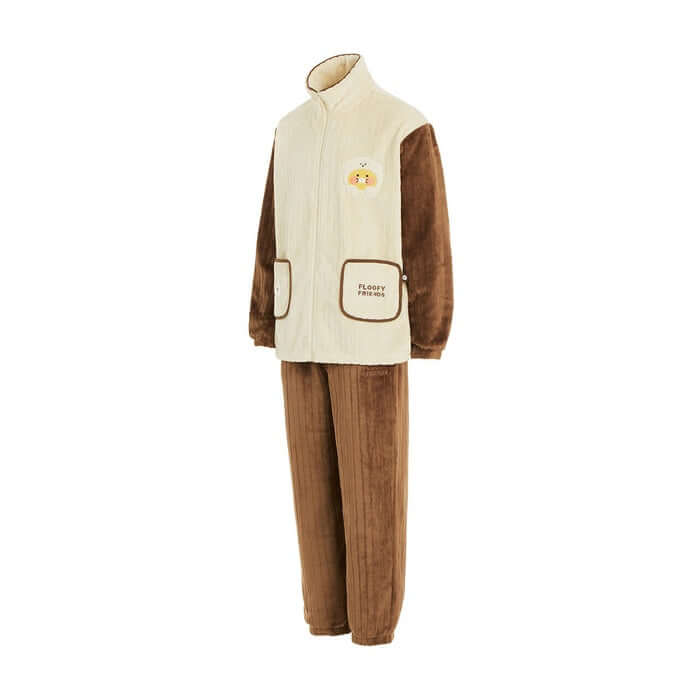 Fluffy Friends Zip-Up Fleece (Men) _Chunsik by Kakao Friends - Available at allkpopmag. Price: $73.96.