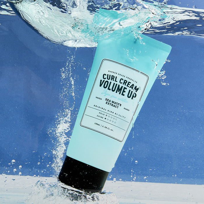 Jeju Sea Water Volume Up Curl Cream 180ml by Grapen - Available at allkpopmag. Price: $17.64.