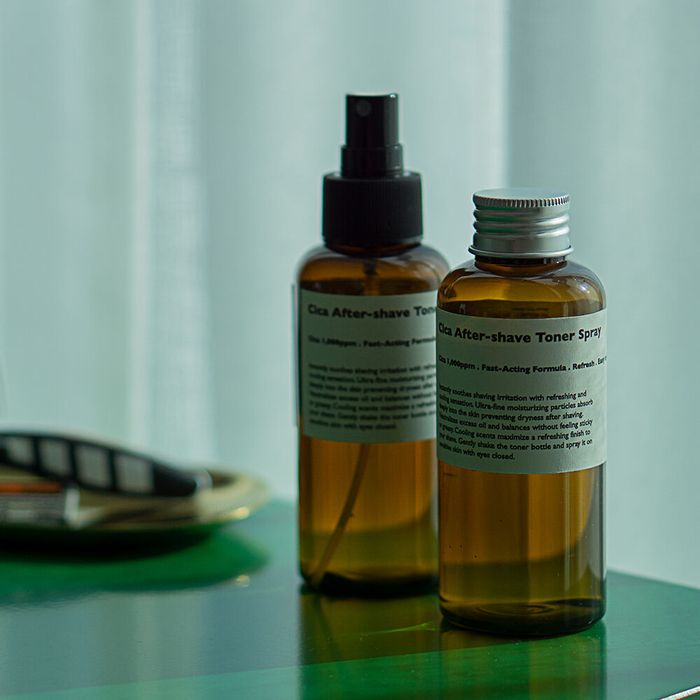 [Chin Acne Prevention] Shaving Care After Set (Aftershave Toner + Lotion) by Lazy Society - Available at allkpopmag. Price: $33.86.