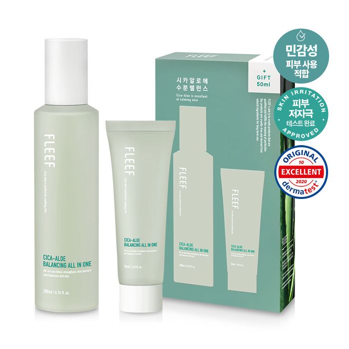 Flip Cica - Aloe Balancing All-in-One 200ml (+50ml) Set by Dashu - Available at allkpopmag. Price: $25.04.