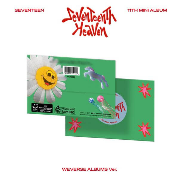 SEVENTEEN - Mini Album 11 [SEVENTEENTH HEAVEN] (Weverse Ver.) by Seventeen - Available at allkpopmag. Price: $10.61.