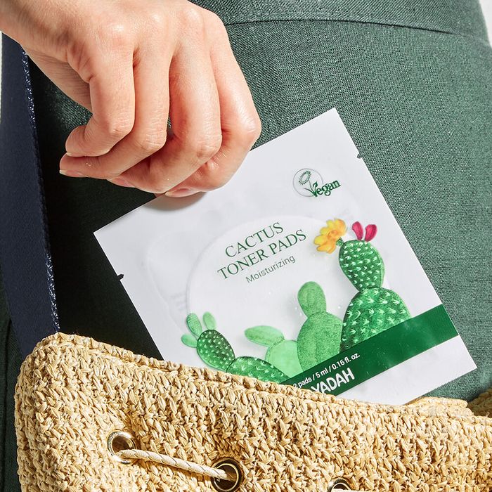 Cactus Vegan Toner Pads Travel Size (2p x 10 Sheets) by Yada - Available at allkpopmag. Price: $15.17.