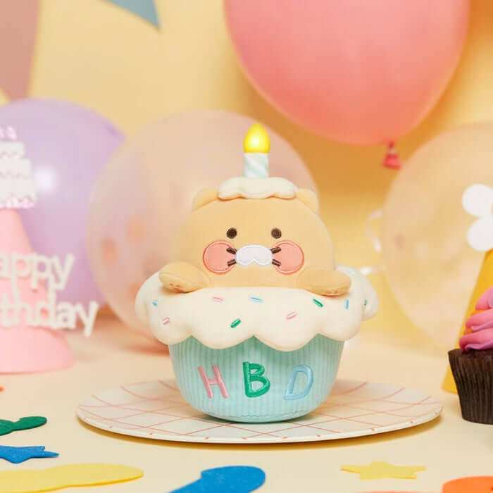 [Exclusive] Sparkling Cupcake HBD Melody Doll - Chunsik by Kakao Friends - Available at allkpopmag. Price: $22.34.