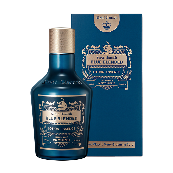 Men's All-in-One Skincare - Blue Blended Lotion Essence 180ml by Scott Hamish - Available at allkpopmag. Price: $68.20.
