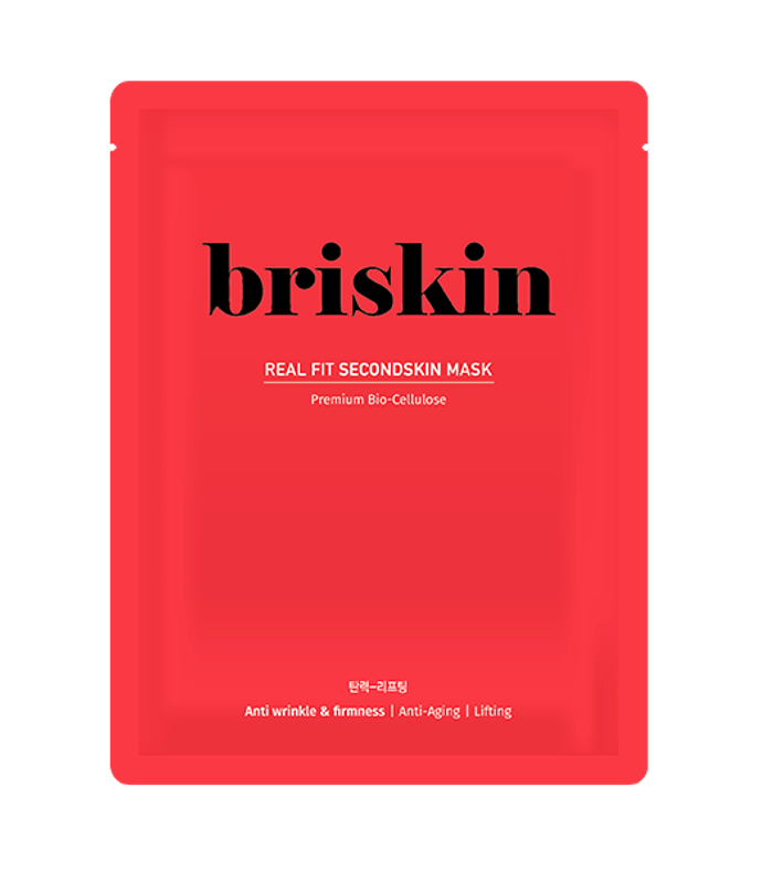 Real Fit Second Skin Bio-Cellulose Mask Pack [Elastic Lifting] (10 Sheets) by Briskin - Available at allkpopmag. Price: $58.79.