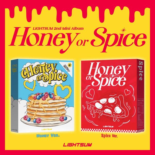 LIGHTSUM - Mini Album 2nd [Honey or Spice] (Honey + Spice Ver.) by LIGHTSUM - Available at allkpopmag. Price: $33.84.