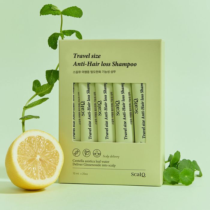 [1+1] Travel Hair Loss Relief Functional Shampoo 10ml 20 Pack by ScalQ - Available at allkpopmag. Price: $46.80.