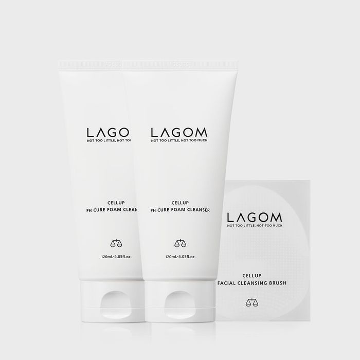 [Exclusive] Celeb PH Cure Foam Cleanser 120ml x 2 + Cleansing Brush by Lagom - Available at allkpopmag. Price: $40.56.