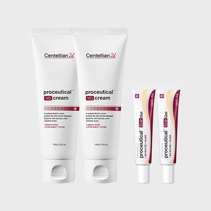 Centellian24 Pro-Soothe Gel 15ml x2 + MD Cream 100g x2 - Scar Care by Centellian24 - Available at allkpopmag. Price: $190.48.
