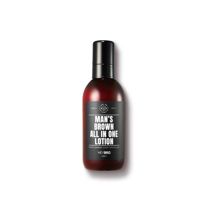 Heybro Men's Brown All-in-One Lotion 200ml Large Size by Heybro - Available at allkpopmag. Price: $39.74.