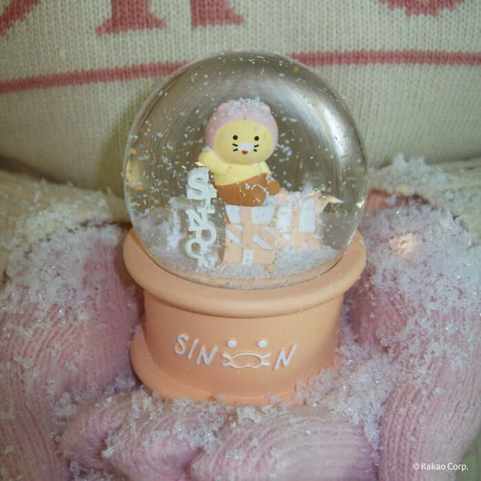 Sinoon X Kakao Friends Plush Chunsik Snow Globe by Sineun - Available at allkpopmag. Price: $48.21.