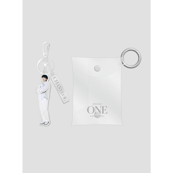 EXO PVC Pouch + Acrylic Key Ring Set - Fan Meeting 24 by EXO - Available at allkpopmag. Price: $13.72.