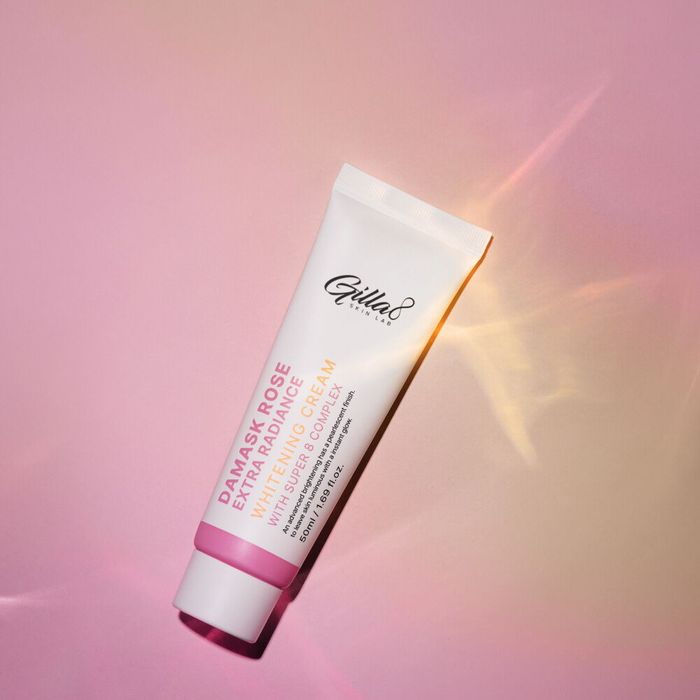 Damask Rose Extra Radiance Whitening Cream by Gila8 - Available at allkpopmag. Price: $29.39.