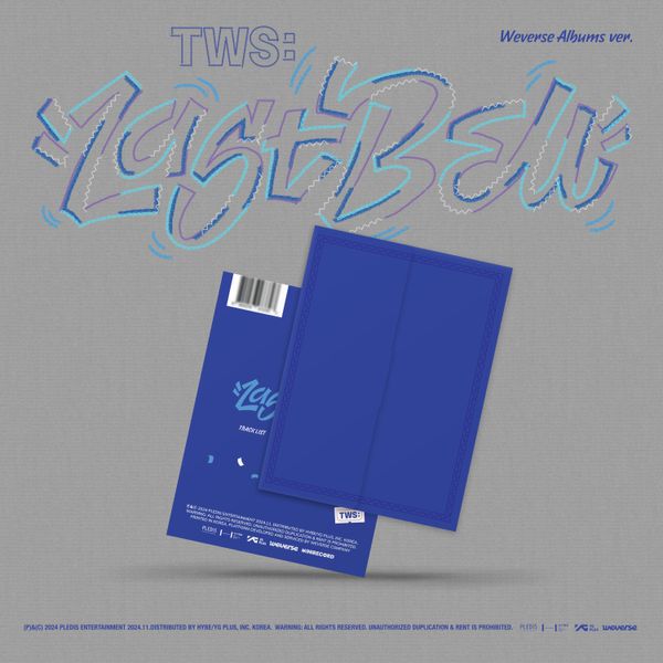 Tours (TWS) - Debut Album 'Last Bell' (Weverse Albums ver.) by TWS - Available at allkpopmag. Price: $9.51.