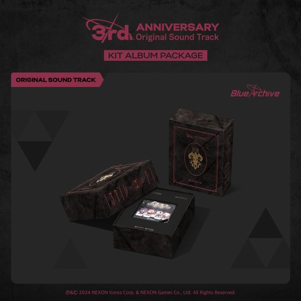 Blue Archive 3rd Anniversary OST (KIT Album Package) by BLUE ARCHIVE - Available at allkpopmag. Price: $30.18.