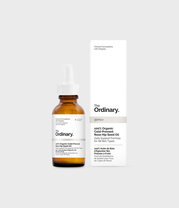 100% Organic Cold-Pressed Rose Hip Seed Oil - Lightweight Moisturizer by The Ordinary - Available at allkpopmag. Price: $19.52.