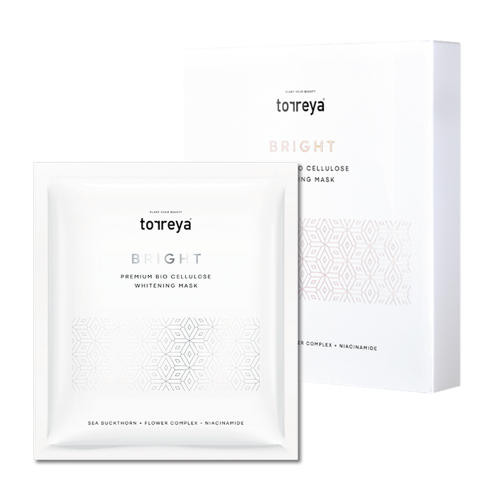 [Whitening & Anti-Aging Dual Function] Whitening Bio-Cellulose Mask Box [5 Sheets] by Toreya - Available at allkpopmag. Price: $32.33.