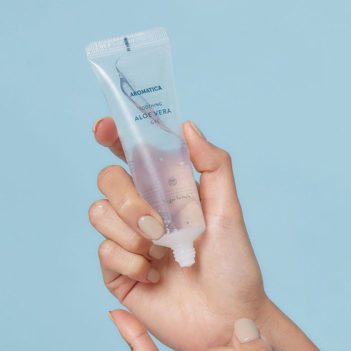 Soothing Aloe Vera Gel 180ML (Calming Gel) by Aromatica - Available at allkpopmag. Price: $9.99.