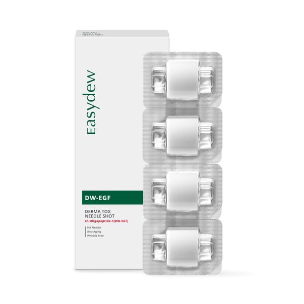 Easydew - DW-EGF DERMA TOX NEEDLE SHOT(40mg*4ea) by Easydew - Available at allkpopmag. Price: $71.56.