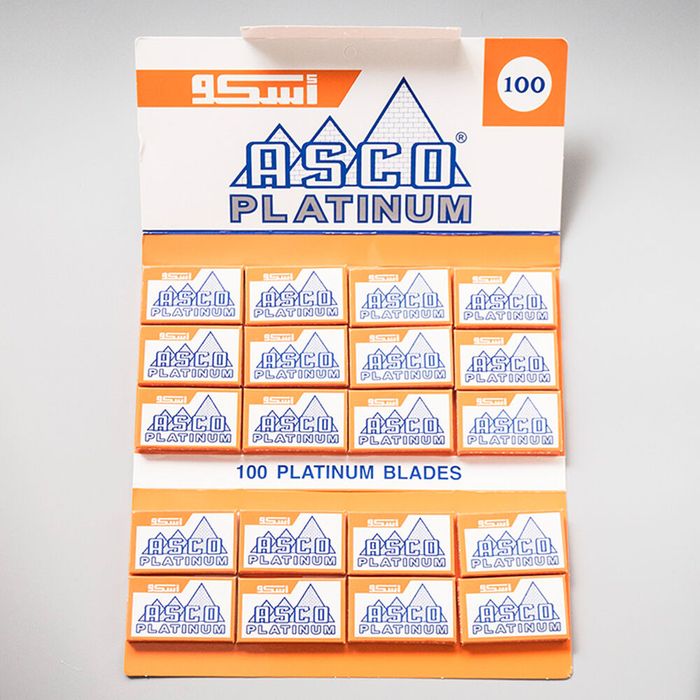Asko Platinum Razor Blades 20-Pack (100 Blades) by Barbero - Available at allkpopmag. Price: $67.37.