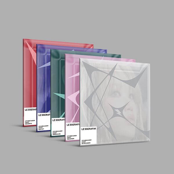LE SSERAFIM - Mini Album 4 [CRAZY] (Compact & Random Ver.) by LE SSERAFIM - Available at allkpopmag. Price: $12.35.