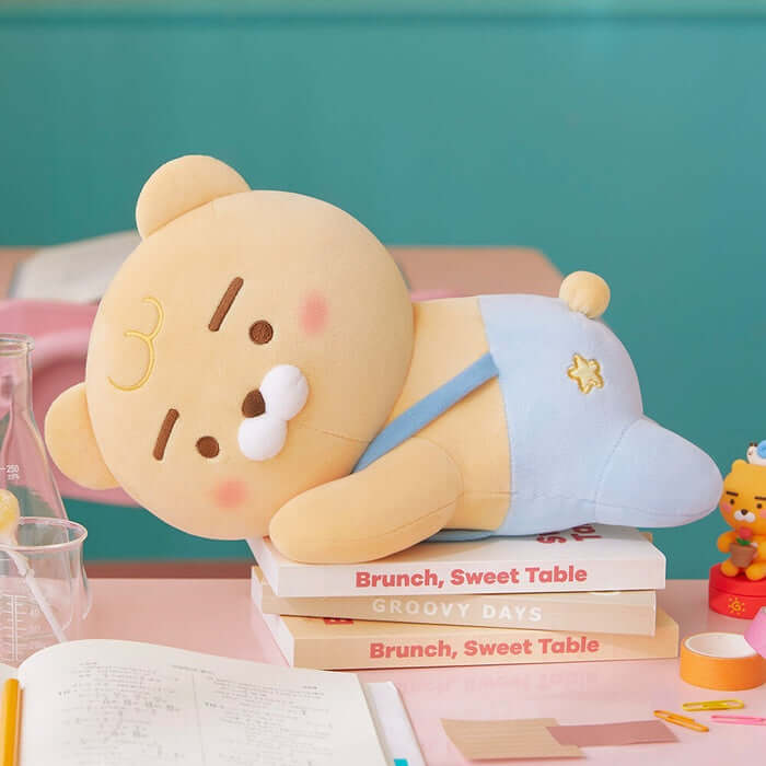 Peek-a-Boo Shy Baby Pillow - Lion by Kakao Friends - Available at allkpopmag. Price: $19.99.