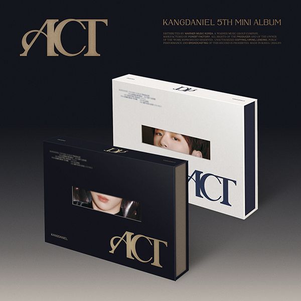 KANG DANIEL - Mini Album 5 [ACT] (Random Version) by KANG DANIEL - Available at allkpopmag. Price: $17.65.