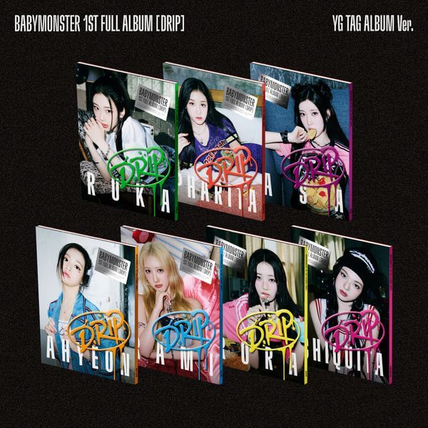 BABYMONSTER - 1st Album [DRIP] (YG TAG ALBUM Ver.) (RAMI Ver.) by BABYMONSTER - Available at allkpopmag. Price: $11.52.