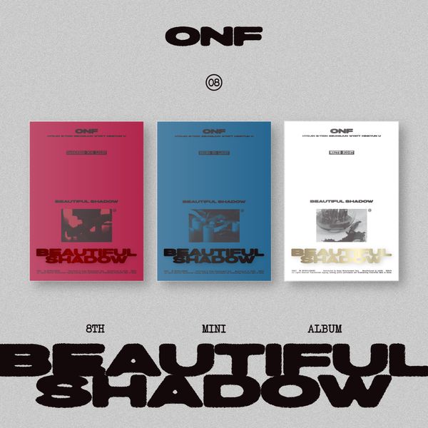 ONF - Mini Album 8 [BEAUTIFUL SHADOW] (Random Version) by ONF - Available at allkpopmag. Price: $17.65.