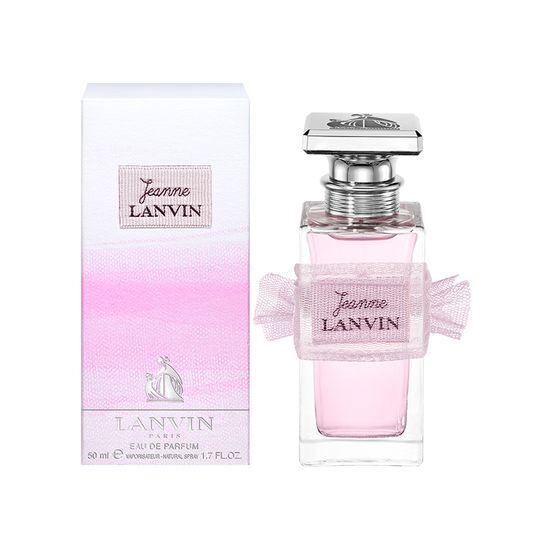 Lanvin Jeanne EDP 50ml fragrance set showcasing elegant packaging, perfect for personal care and beauty enthusiasts.