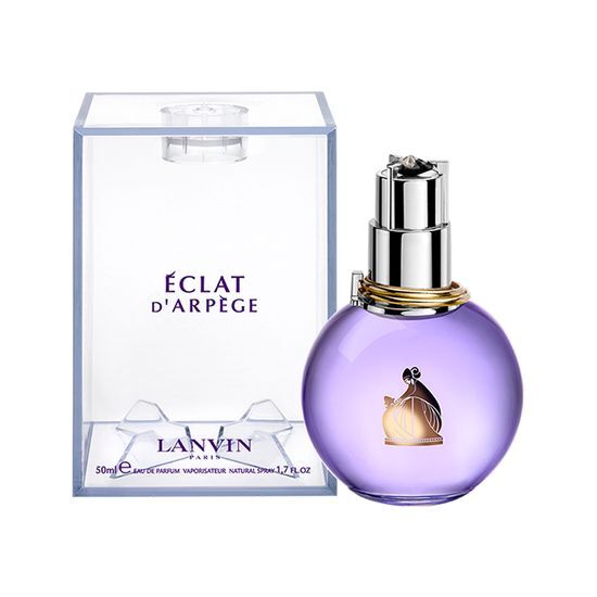 Lanvin Éclat d'Arpège EDP 50ml fragrance bottle showcasing elegance in health and beauty.