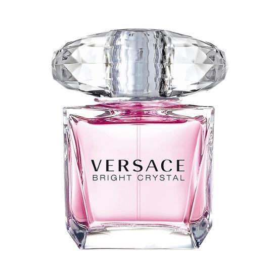 Versace Bright Crystal 50ml EDT fragrance bottle, showcasing elegant packaging for a luxurious scent experience.