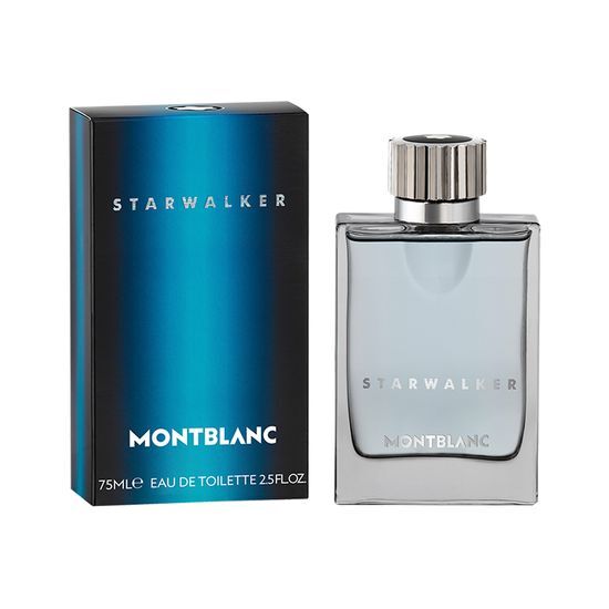 Montblanc Starwalker Eau de Toilette 75ml for men, elegant fragrance in a sleek bottle, perfect for a sophisticated grooming routine.
