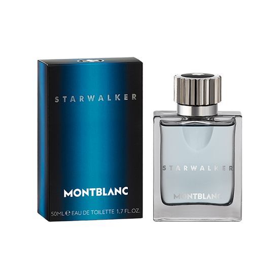 Montblanc Starwalker Eau de Toilette 50ml for men, elegant fragrance bottle showcasing luxury and sophistication in men's beauty.