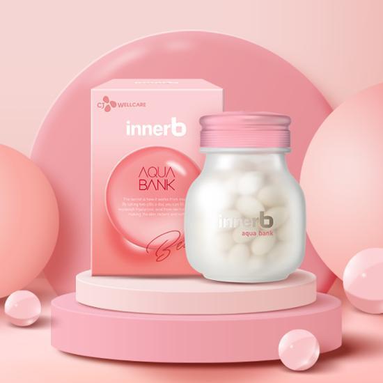 CJ Inner B Aqua Bank 56 Capsules - 4-Week Supply for Enhanced Wellness