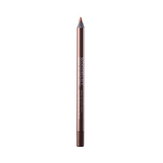 Alt text: Woodbury Power Upgrade Eyeliner Pencil in sleek black packaging, perfect for defining eyes with precision.