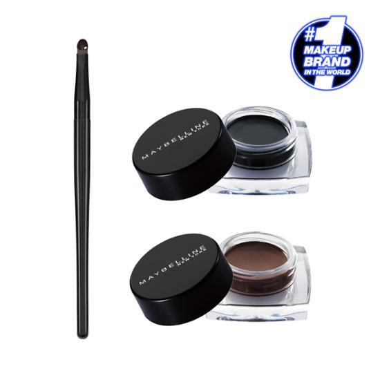 Maybelline New York Lasting Drama Gel Liner in Brown - smooth, long-lasting gel eyeliner for precise application.