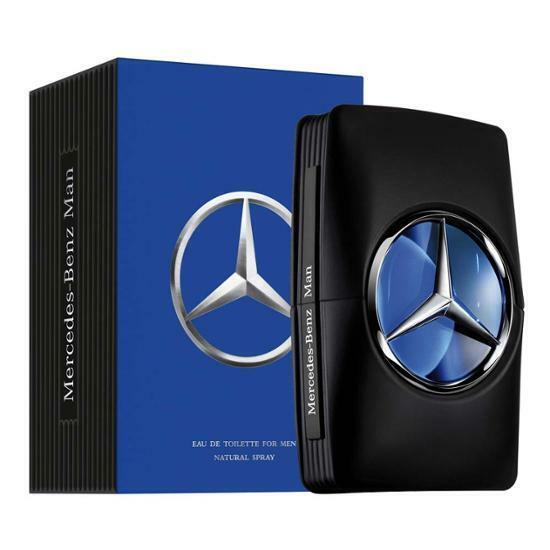 Mercedes-Benz Man EDT 50ml fragrance for men, featuring a sleek bottle design, perfect for personal care and beauty routines.