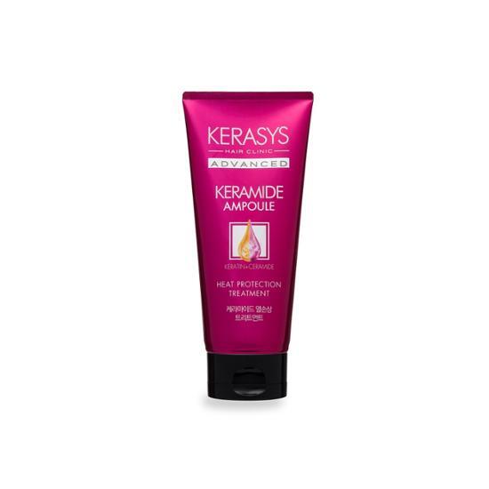 200ml Kerasys Ceramide Heat Damage Clinic Treatment for hair care, designed to repair and protect damaged hair, featuring K-Beauty innovation.