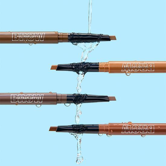 Maybelline New York Ultra Fluffy Eyebrow Pencil in Dark Brown, featuring a soft, fluffy tip for precise eyebrow definition, available in 4 colors.