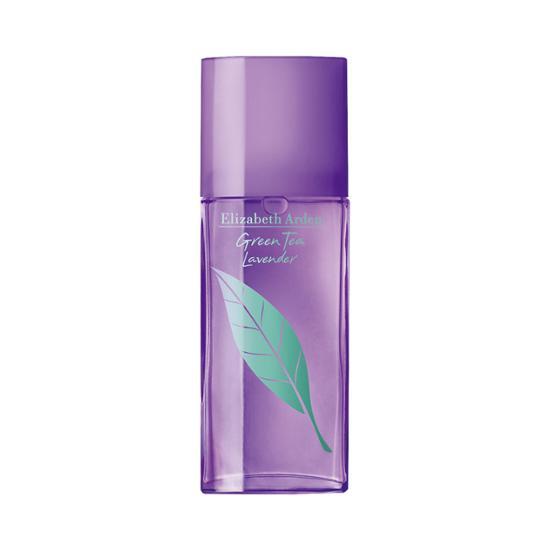 Elizabeth Arden Green Tea Lavender Eau de Toilette 100ml bottle featuring a refreshing lavender scent, ideal for personal care and beauty routines.