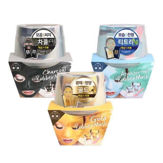 Image of Lindsay Luxury Magic Mask in a 65g jar with a 6.5g variant option, showcasing K-Beauty skincare product available in three different variants.