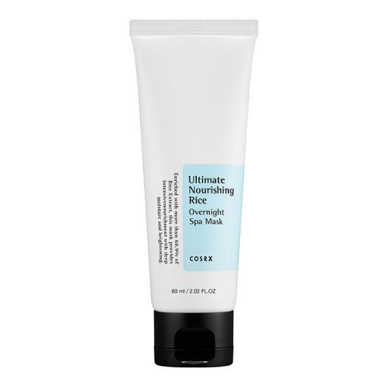 Alt text: COSRX Glutinous Rice Instant Mask 60ml - K-Beauty skincare product for revitalizing and hydrating skin, featuring a sleek design and essential ingredients.
