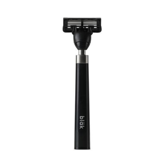 Block Razor Nero Black® - Men's beauty shaving tool, featuring a sleek black design for a smooth shaving experience.