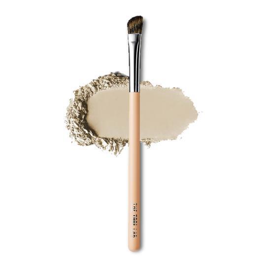 Alt text: The Tool Lab 223 Eye Contour Angled Brush - Precision makeup tool for flawless eye contouring, ideal for K-Beauty enthusiasts.