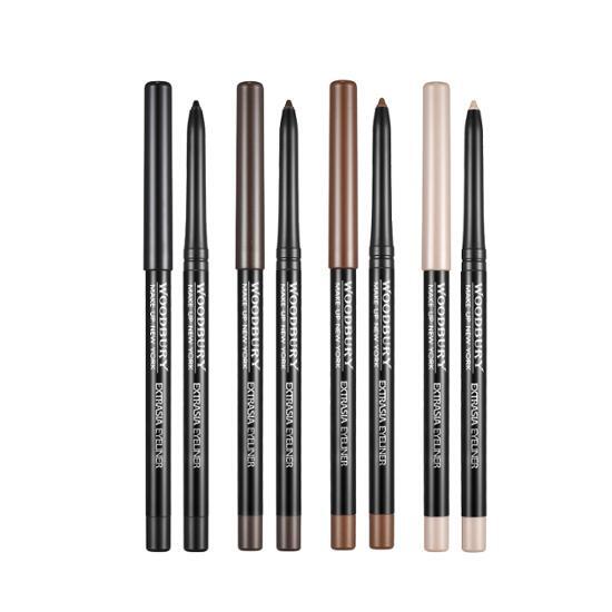 Woodbury Extra Asia Eyeliner 0.35g in sleek packaging, perfect for achieving precise and defined eye looks.