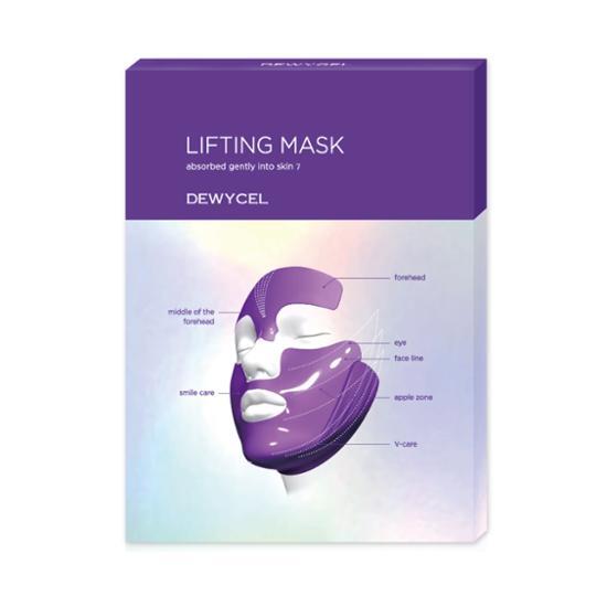 Dewycell Lifting Mask 1P - K-Beauty skincare mask for enhanced hydration and skin lifting, featuring Dewytree branding.