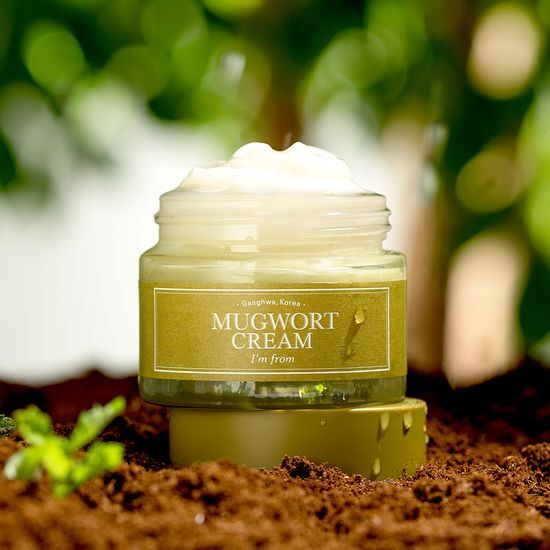 50g I'm From Mugwort Cream - K-Beauty moisturizer for skincare, enhancing hydration and soothing the skin.