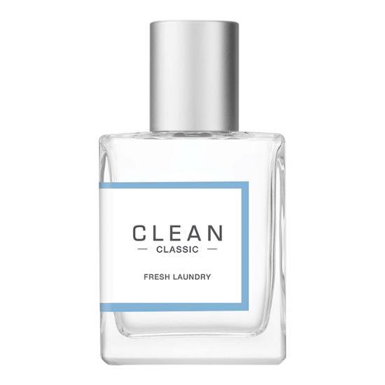 Clean Fresh Laundry EDP 60ml fragrance in a sleek bottle, showcasing a refreshing scent inspired by freshly laundered clothes, perfect for K-Beauty enthusiasts.