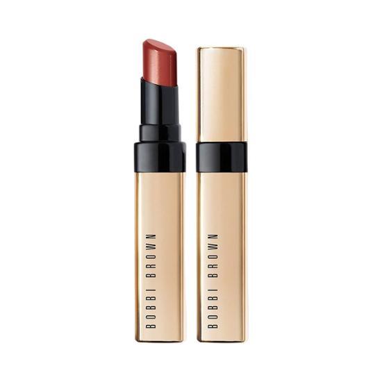 Bobbi Brown Luxe Shine Intense Lipstick in Supernova - vibrant pink shade with a glossy finish.